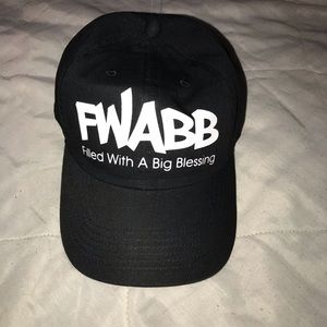 Black hat white letters